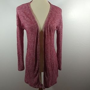 Buckle Day trip red cardigan Medium